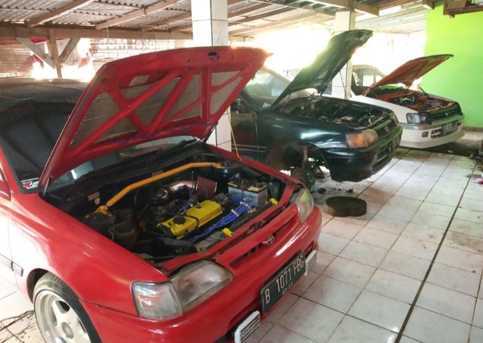 Kandang Abutak, bengkel spesialis Toyota Starlet di Cikarang Barat, Bekasi
