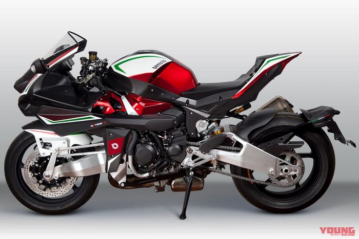 tampilan Bimota Tesi H2 yang akan hadir pada Oktober 2020
