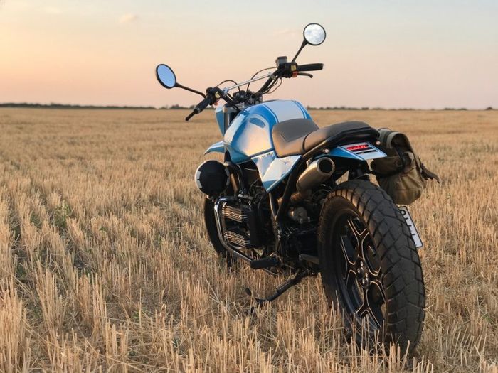 Scrambler gagah dari BMW K75
