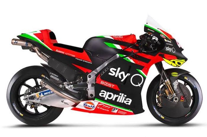 Motor tim Aprilia di MotoGP 2020