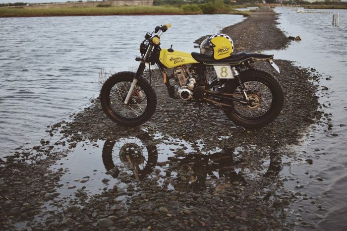 Street tracker tampan dari Kymco KTR 150