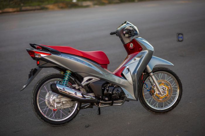 Modifikasi Honda Supra 125i yang menarik dicontek