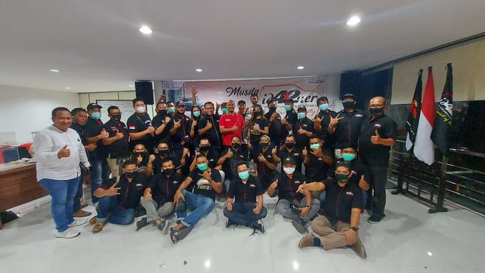 Komunitas ID42NER Chapter JogJateng yang menghadiri musda