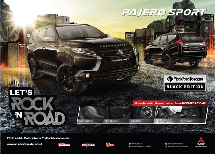 PAJERO SPORT Rockford Fosgate 