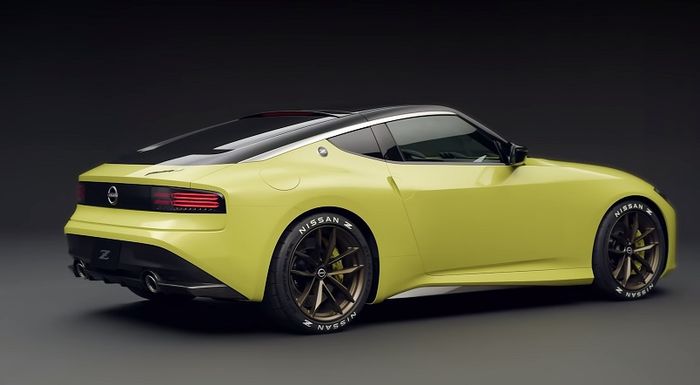 Tampak belakang Nissan Z Proto
