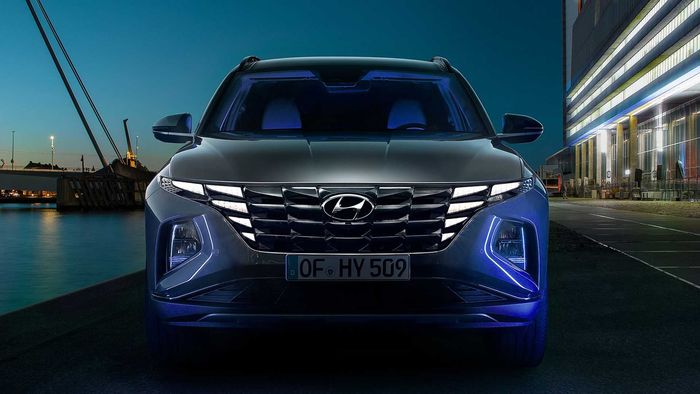 Desain fascia Hyundai Tucson terbaru