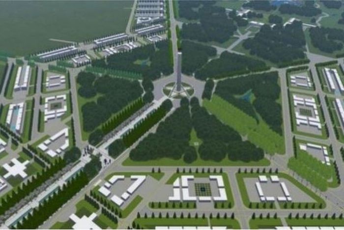 Rencana desain pusat pemerintahan di Ibu Kota Nusantara di Kalimantan Timur