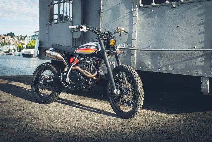 Bodi-bodi Honda XR630R ini masih seperti aslinya