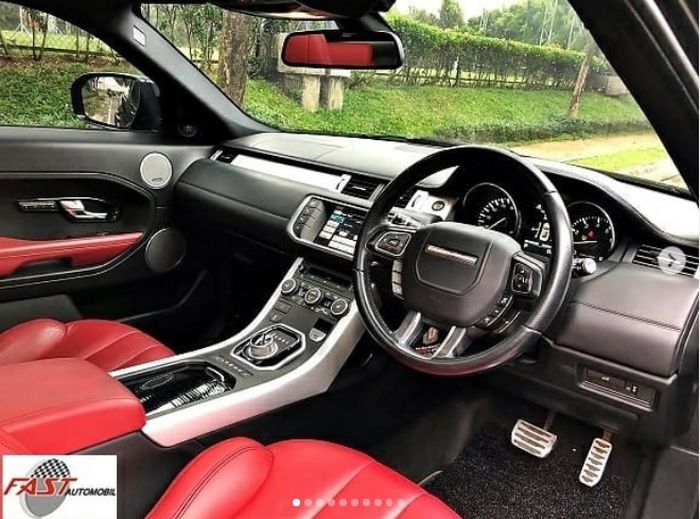 Interior Range Rover Evoque 2012