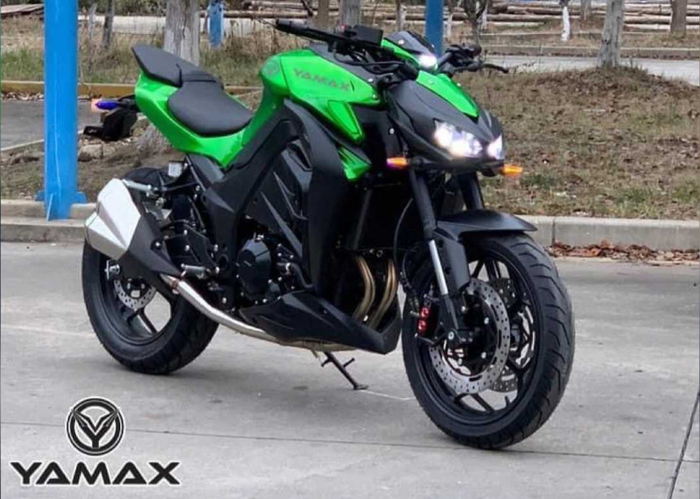 penampakan Yamax Z400, naked bike kloningan Kawasaki Z1000, harganya lima kali lebih murah!