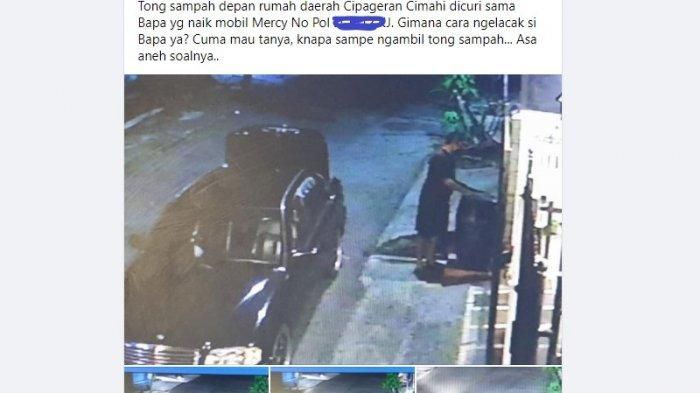 Viral pencurian tong sampah