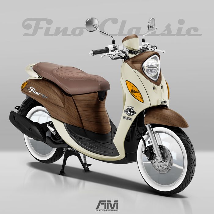 Yamaha Fino classic style.