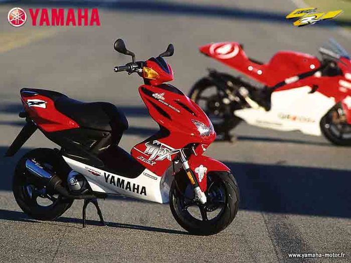 Yamaha Aerox YQ100 edisi khusus