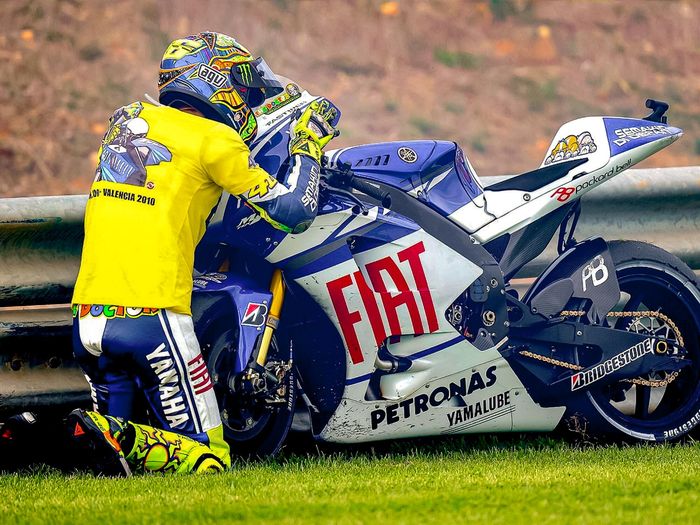 Valentino Rossi memiliki sejarah panjang dengan Yamaha di balap MotoGP