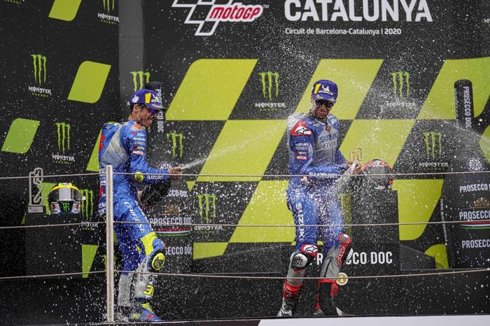Suzuki raih double podium di MotoGP Catalunya 2020