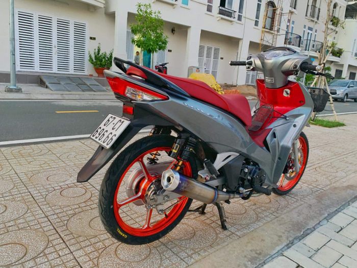 Modifikasi Honda Future 125 yang menawan