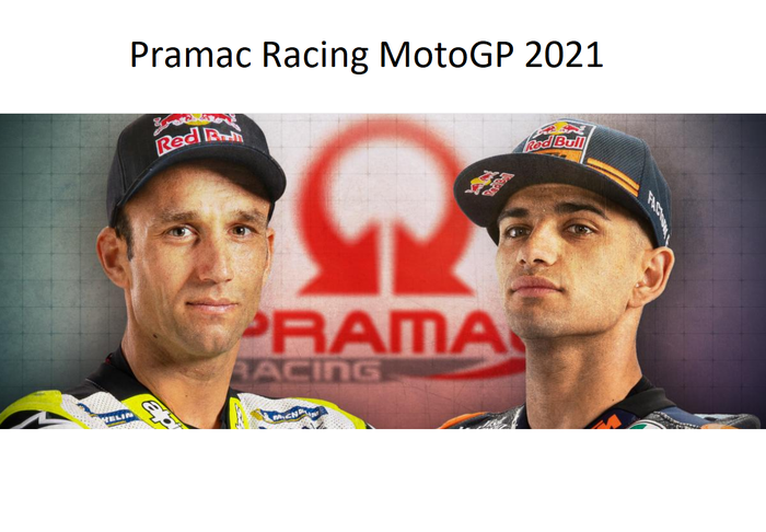 Jorge Martin dan Johann Zarco juga diumumkan sebagai pembalap tim Pramac Racing untuk MotoGP 2021.