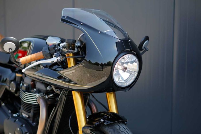 Fairing untuk Triumph Thruxton RS agar makin terlihat klasik