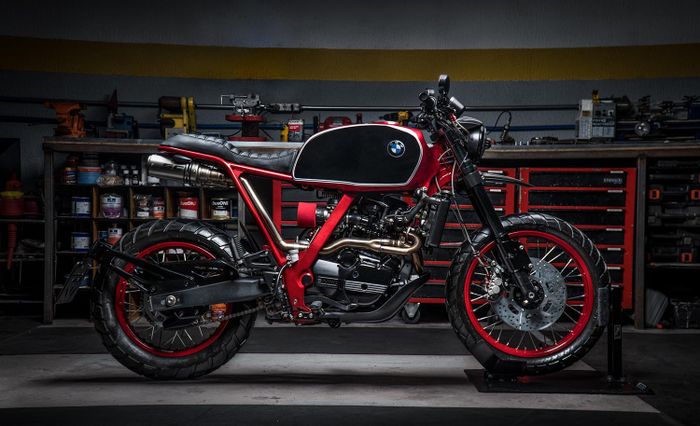 BMW F650 scrambler yang begitu istimewa