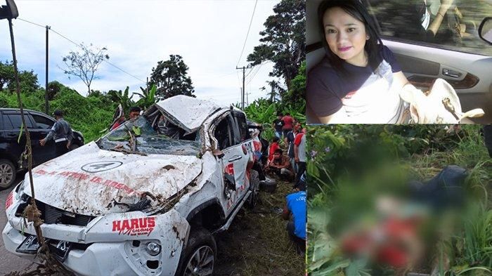 Direktur Keuangan PT Efarina Etaham Group, Veranika Febriani Saragih tewas kecelakaan tunggal saat kemudikan Toyota Fortuner