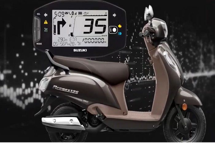 Motor baru pesaing Honda BeAT, Suzuki All New Access 125 resmi meluncur.