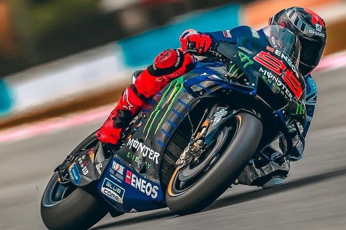 gaya berkendara Jorge Lorenzo yang mirip Fabio Quartararo.