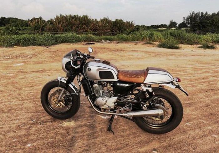 cafe racer menawan dari Yamaha YB125SP