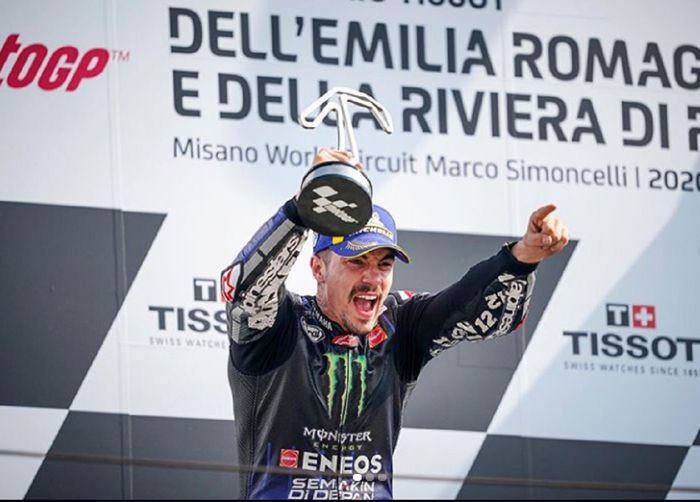 pembalap Monster Energy Yamaha, Maverick Vinales senang karena ajang balap pekan ini berlangsung di sirkuit Aragon.