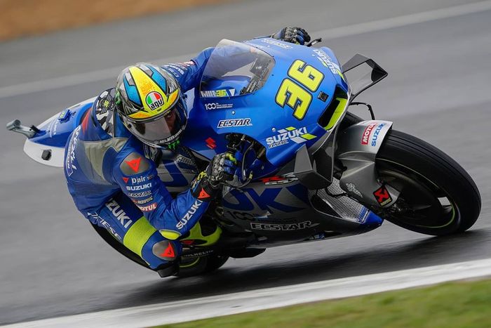 Joan Mir sebut trek Sirkuit Le Mans cukup menyusahkannya. Tak hanya itu, cengkeraman ban depannya juga kurang baik.