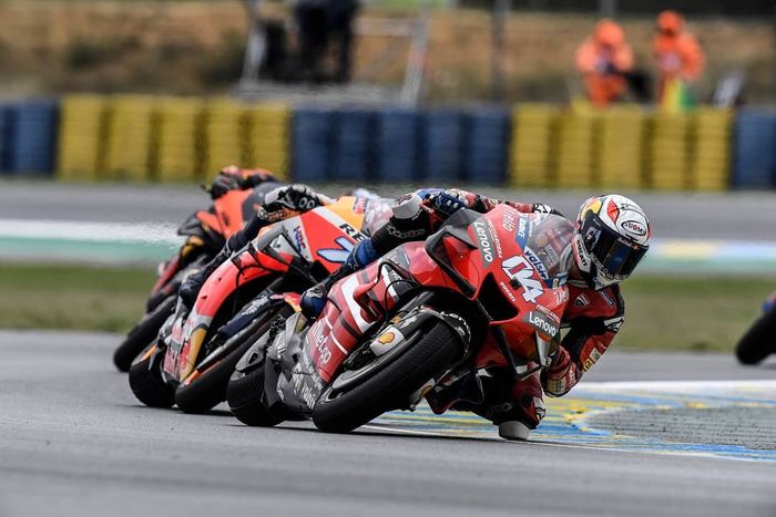 Andrea Dovisozo mengaku tetap senang dengan hasil yang diraihnya di laga MotoGP Prancis 2020.