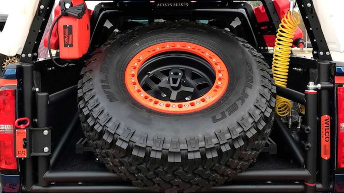 Ban cadangan beadlock ukuran 17 inci