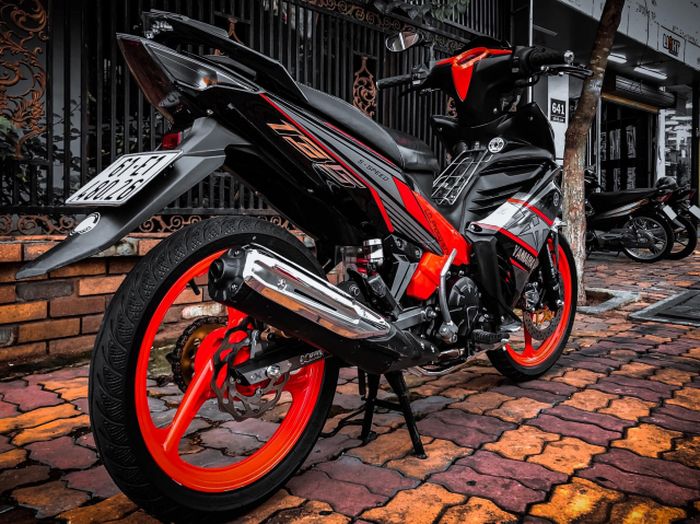 Yamaha Jupiter MX 135 yang sporty dan stylish