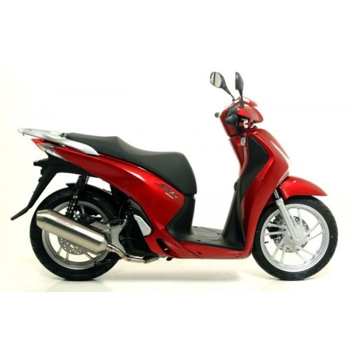 Ilustrasi Honda SH150i pakai knalpot Arrow Reflex.