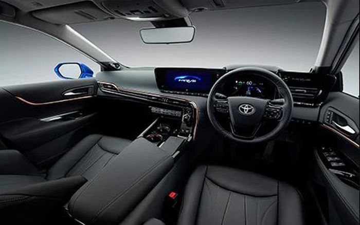 Bagian kabin Toyota Mirai generasi kedua.