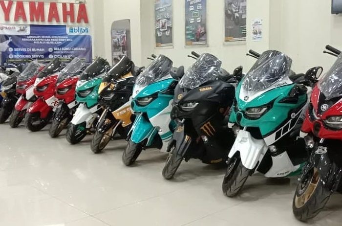 Yamaha NMAX Predator buatan JJ Airbrush sudah masuk dealer