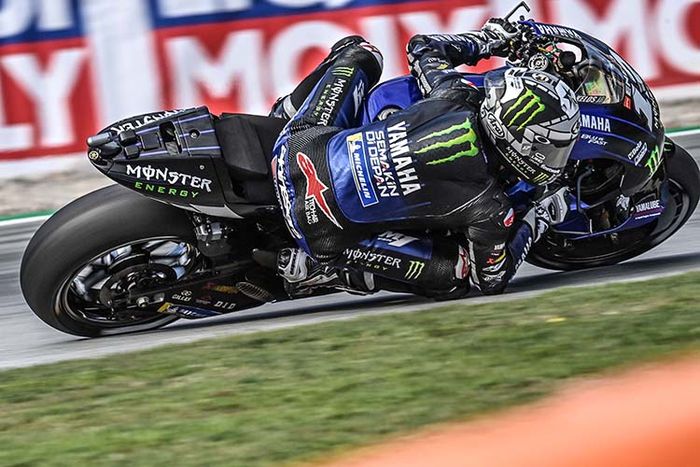 Maverick Vinales pimpin dominasi Yamaha di FP1 MotoGP Aragon 2020
