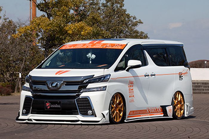 Modifikasi Toyota Vellfire tampil nyentrik hasil garapan K-Break