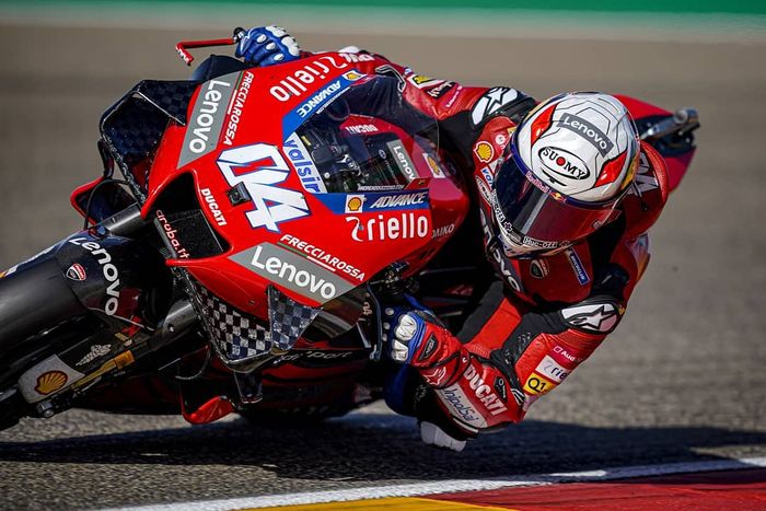 Gagal di sesi kualifikasi pertama MotoGP Aragon 2020, Andrea Dovizioso kok malah salahkan Danilo Petrucci?