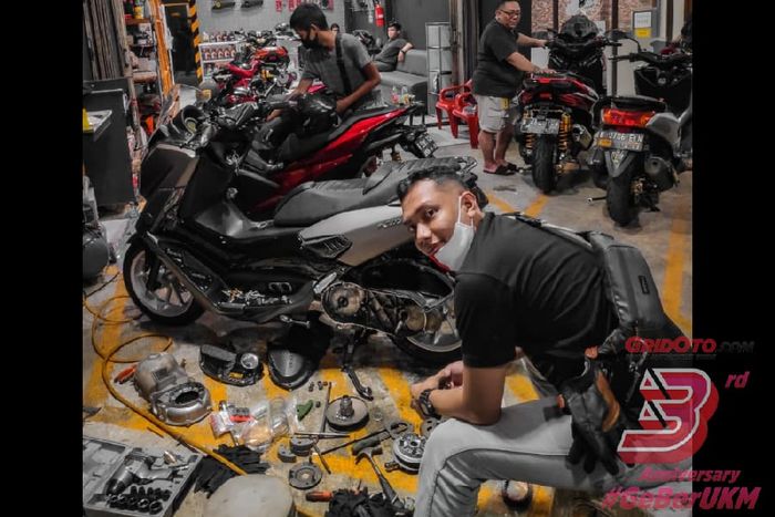 Bengkel spesialis yamaha maxi  series Yoga Motoshop 