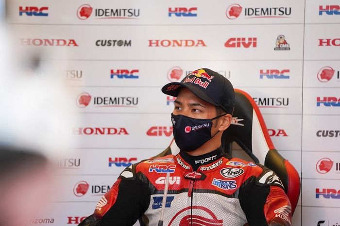 Takaaki Nakagami mengaku takjub dengan performa Alex Marquez.