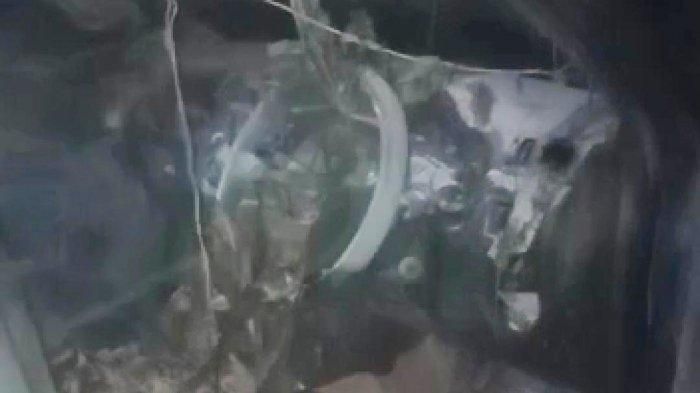 KOndisi Daihatsu Xenia yang terbakar