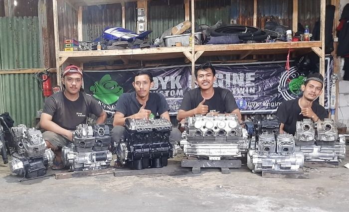 Beberapa mesin hasil garapan DYK Engine.