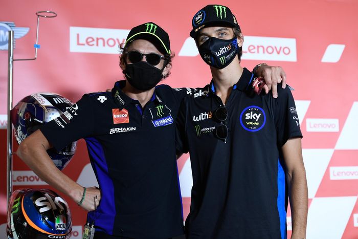 Valentino Rossi dan Luca Marini akan membalap di kelas yang sama di 2021, yaitu MotoGP?
