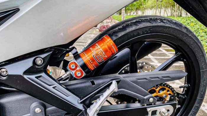 Suspensi belakang diganti dengan produk RPM