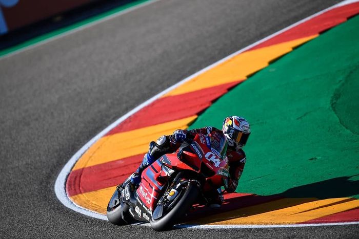 Andrea Dovizoso ungkap masalah yang dihadapinya di MotoGP Teruel 2020.