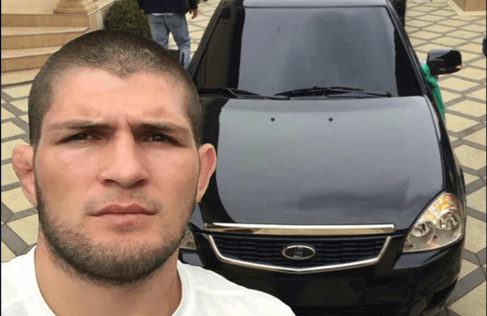 Lada Priora, mobil pertama milik Khabib Nurmagomedov