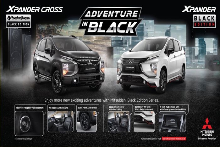 Mitsubishi Xpander dan Xpander Cross Black Edition