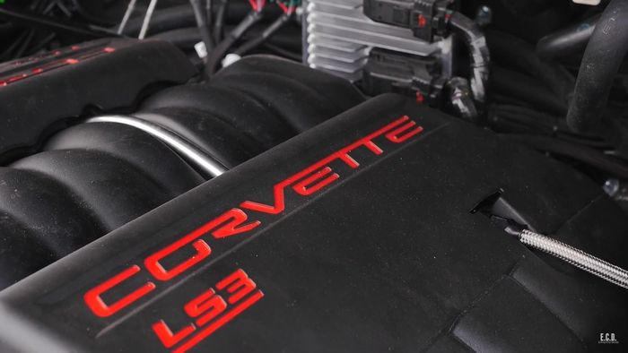 Mesin LS3 dari Chevrolet Corvette 