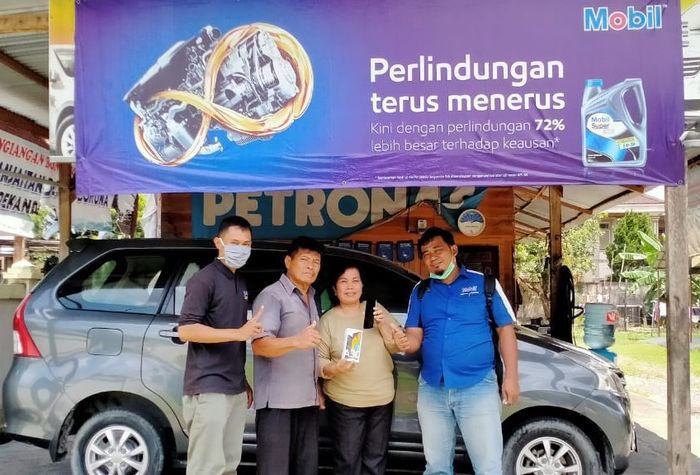 Ganti oli mesin Mobil Lubricant dapat hadiah langsung