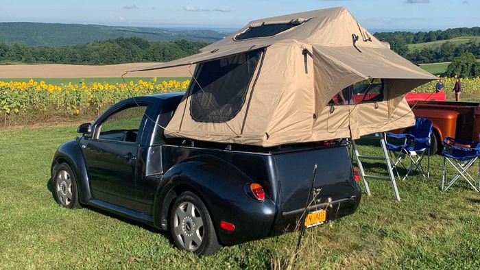 VW New Beetle dimodifikasi Modern Classic Rides jadi pikap buat kemping